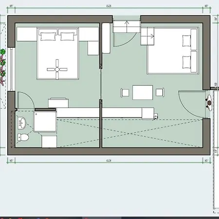 Cute Double Storey I Pool & Apartment Mykonos Town