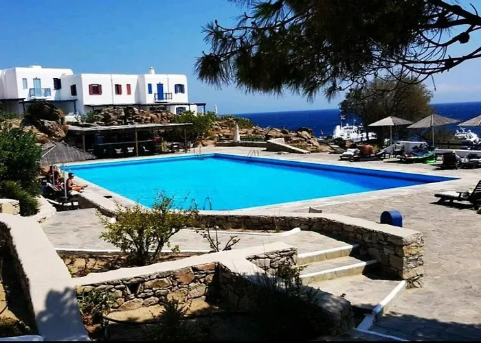 Cute Double Storey I Pool & Apartman Mykonos Town
