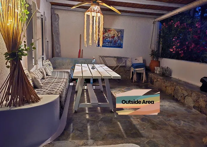 Cute Double Storey I Pool & Mykonos Town